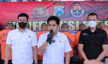 Terlibat Onar, 16 Pendekar Silat Diamankan Polisi Kediri