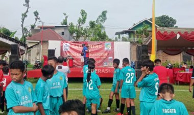 Kembangkan Potensi Daerah, SSB Mangunjaya Resmi Didirikan
