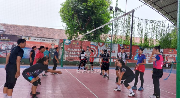 Persiapan Pra Porprov 2023 Jatim, PBVSI Kabupaten Kediri Genjot Fisik Pemain