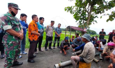 Penambangan Pasir Ilegal di Kunjang Kediri Diobrak Polisi