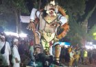 Meriah, Begini Perayaan Ogoh-Ogoh di Lereng Gunung Anjasmoro Kandangan