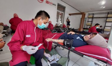 Meriahnya HPN ke-77 di Kediri, dari Olahraga Hingga Acara Donor Darah