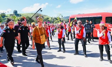 Presiden Tegaskan Tanah Papua Jadi Prioritas Pembangunan